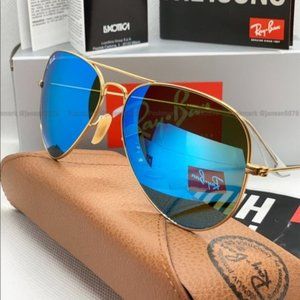 Ray-Ban Aviator RB3026 62MM Unisex Sunglasses